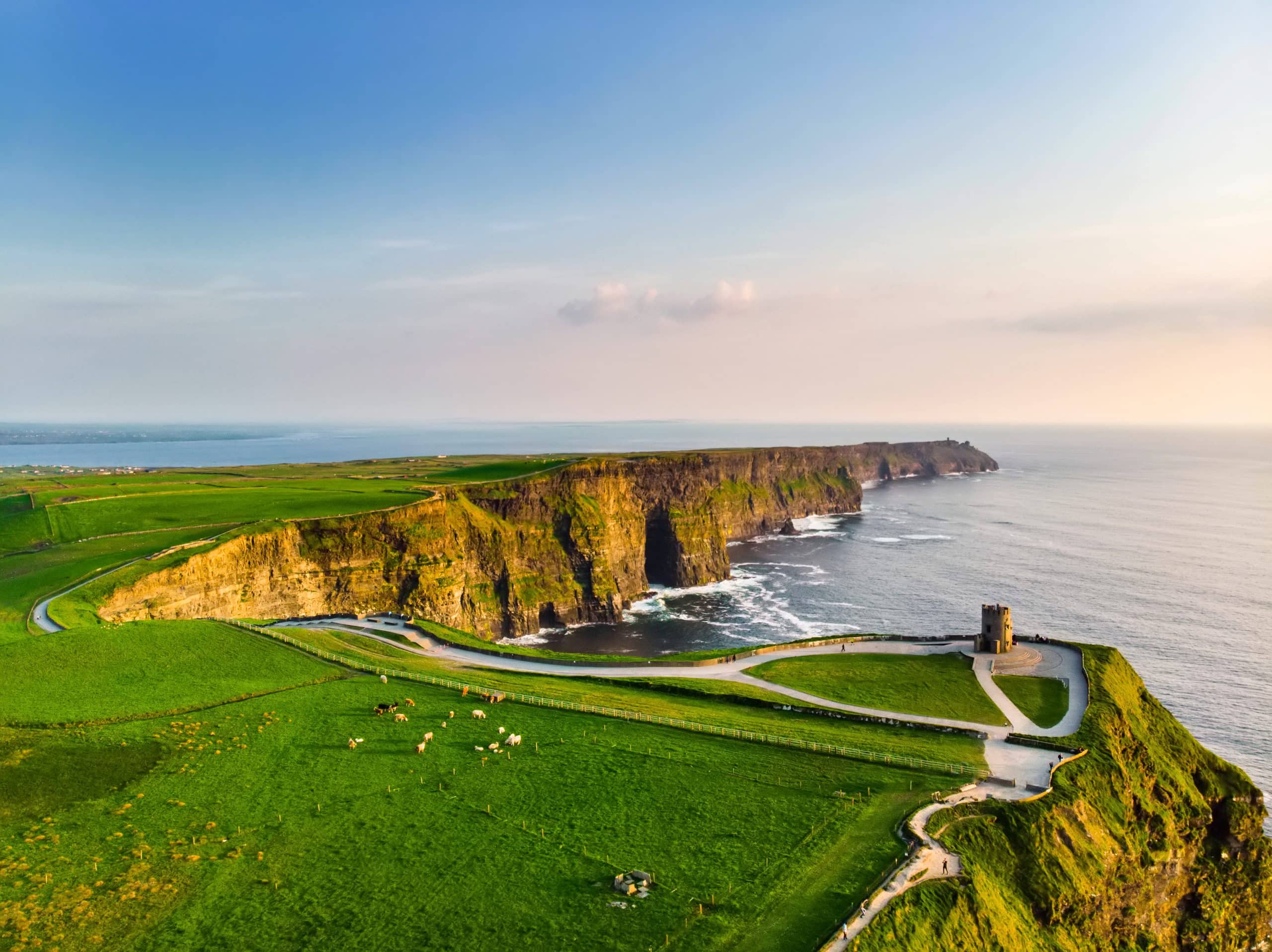 World famous Cliffs of Moher, County Clare, Ireland